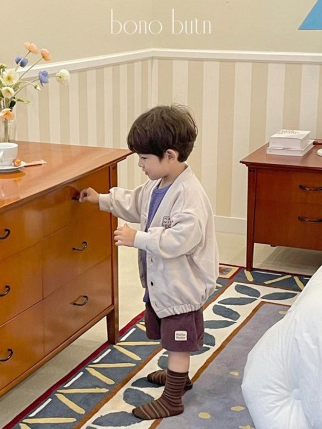 Button Down Cardigan - Light Pink