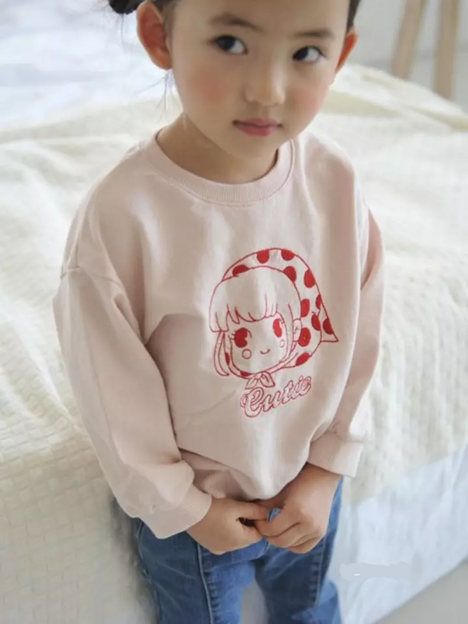 Cutie Sweatshirt - Ivory