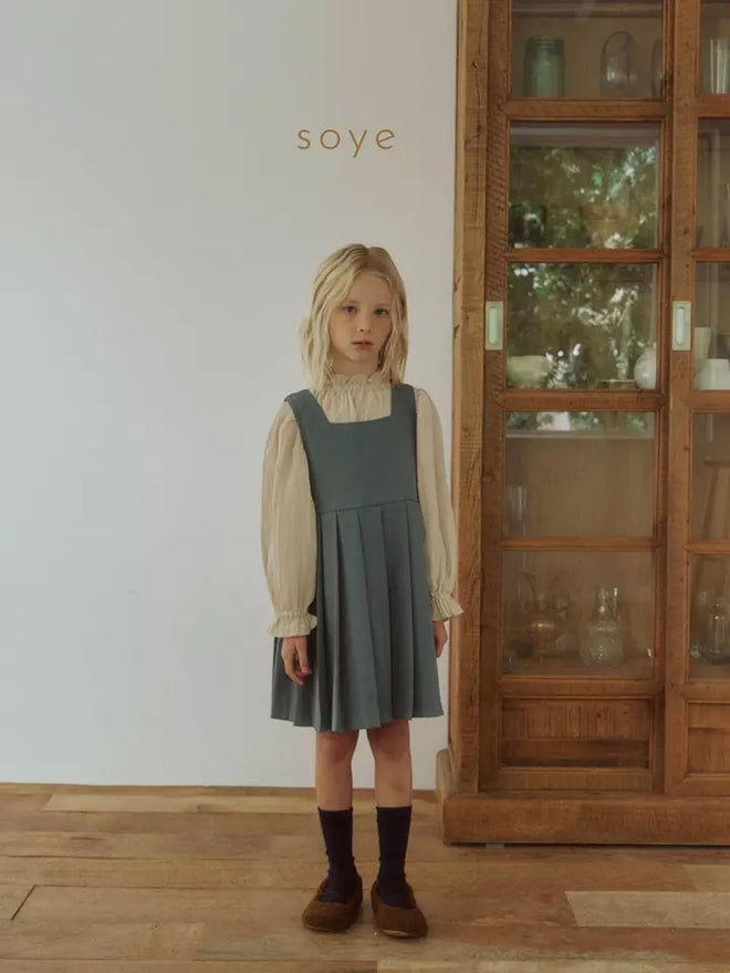 Pleated Jumper - Gray