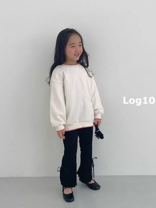 Dandelion Stitch Sweatshirt - Ivory