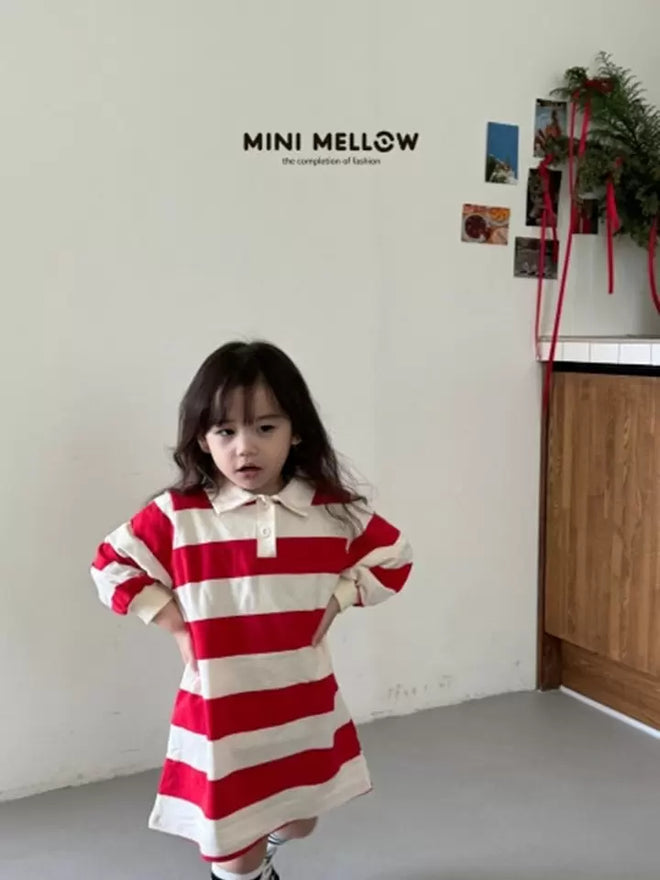 Collar ST Dress - Strawberry