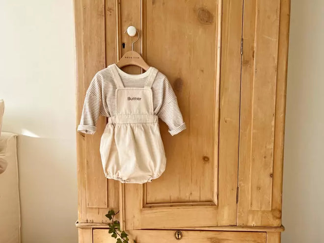 Butter Dungarees Bloomers - Natural