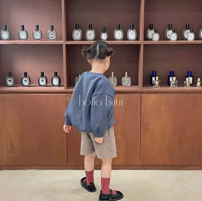 Button Down Cardigan - Navy