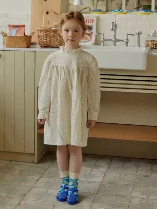 Bouquet Dress - Blue