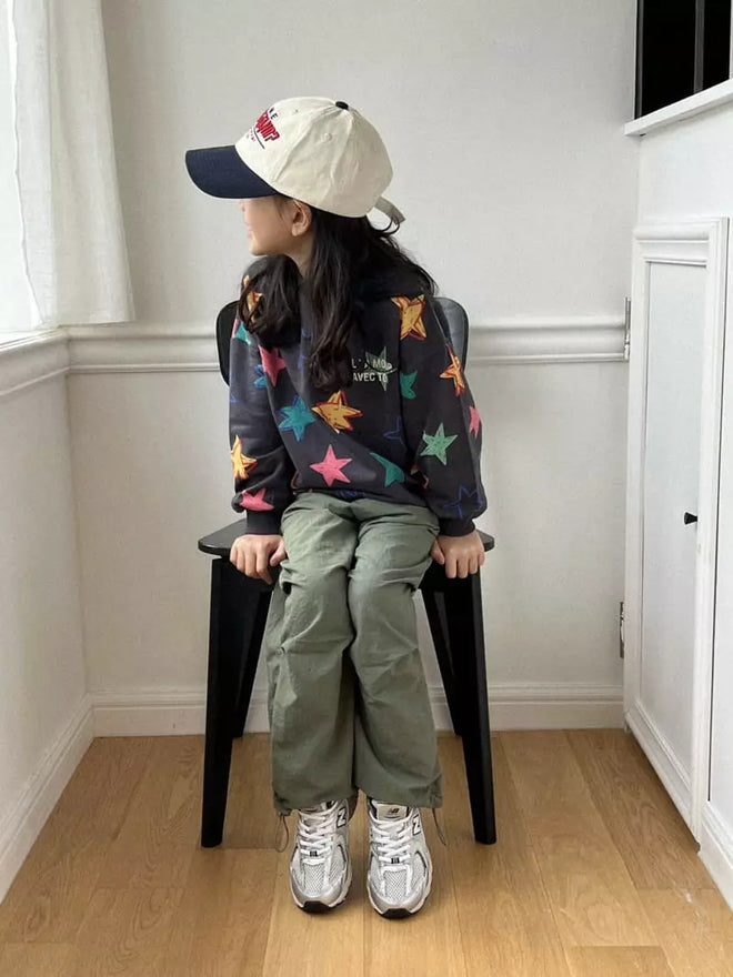 Star Sweatshirt - Gray