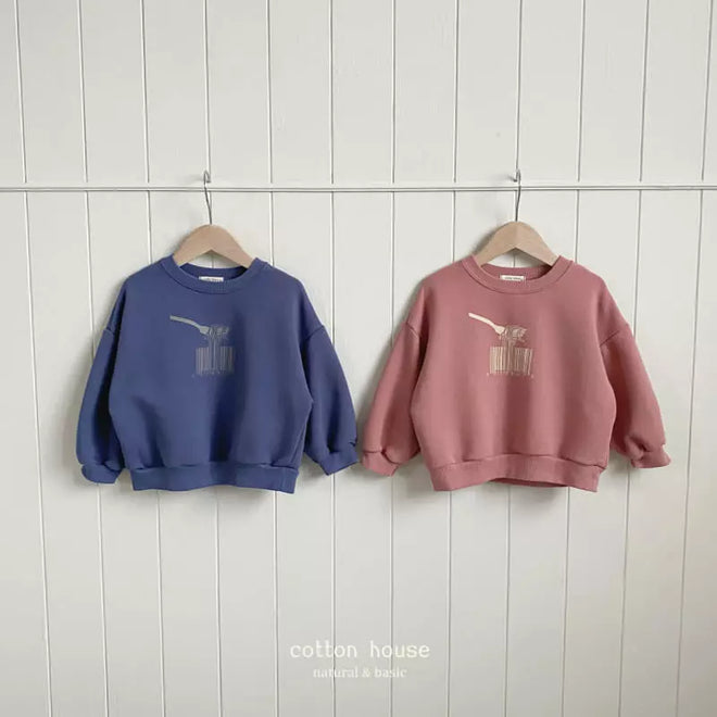 Barcode Sweatshirt - Pink