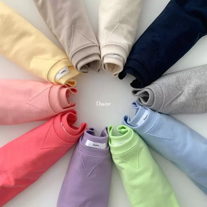 Crayon Sweatshirt - Coral