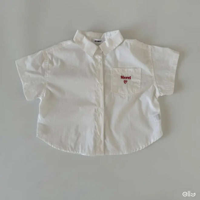 Cream Crunch Shirt - White