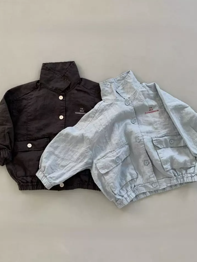 Sky Elasticated Pocket Jacket