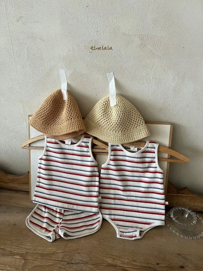 Poby 2PC Set - Red-line