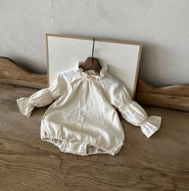 Bubble Sleeve Bodysuit