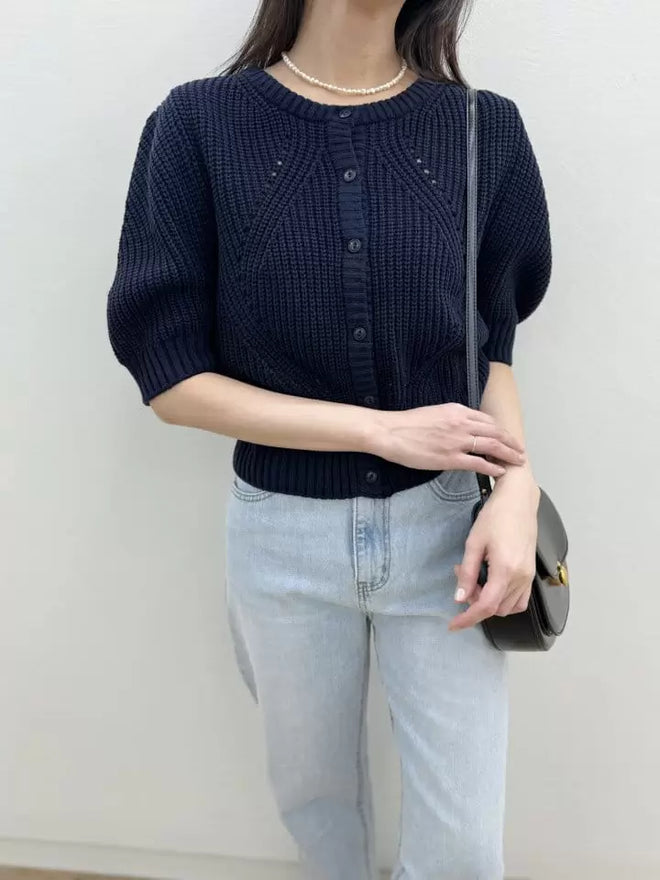 Lynch Cardigan - Navy