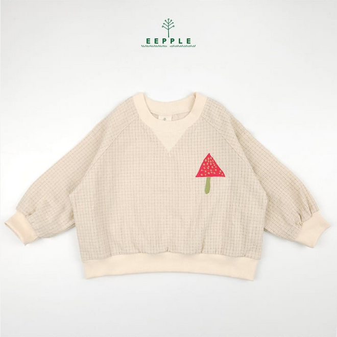 V Sweatshirt - Cream