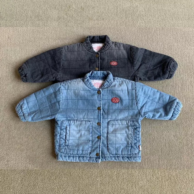 Grid Jacket - Denim