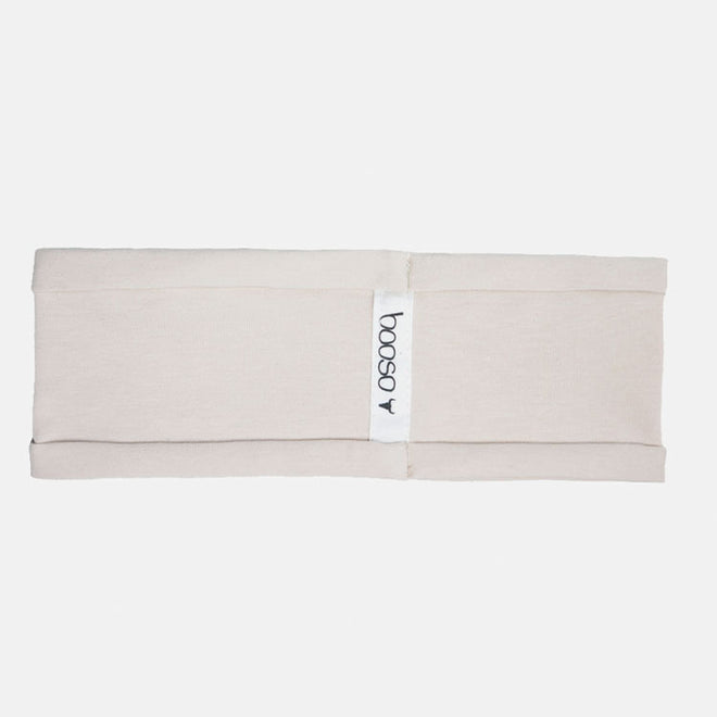 Girls Booso Label Ivory/Beige Sweatband