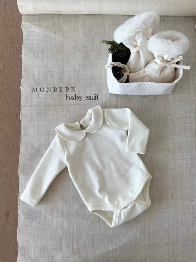 Monbebe Basic Collar Bodysuit