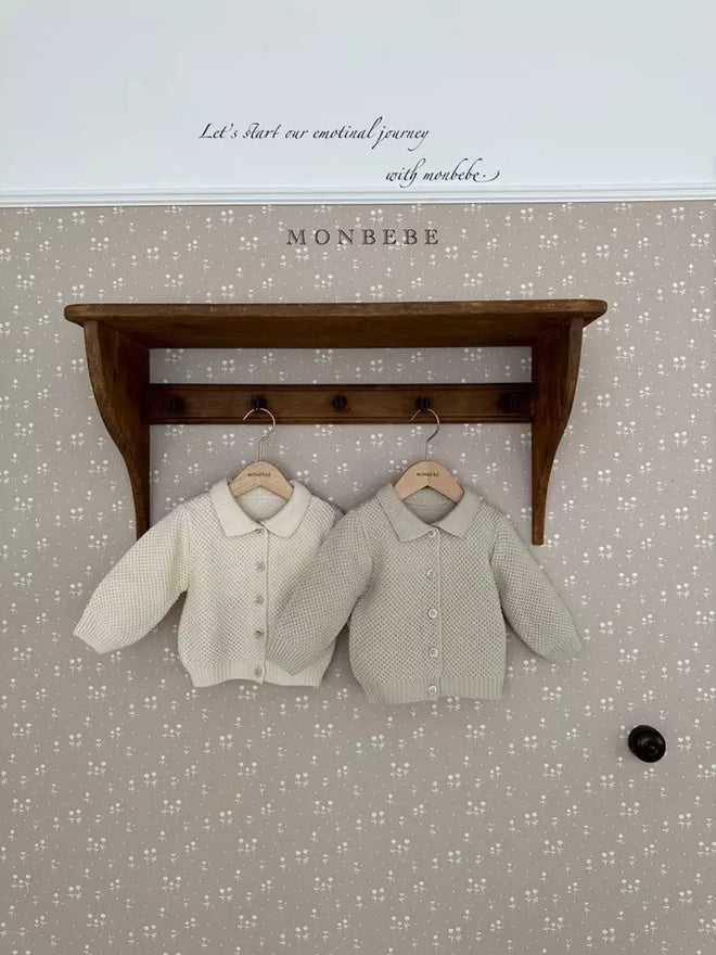 Mint Green Knit Cardigan