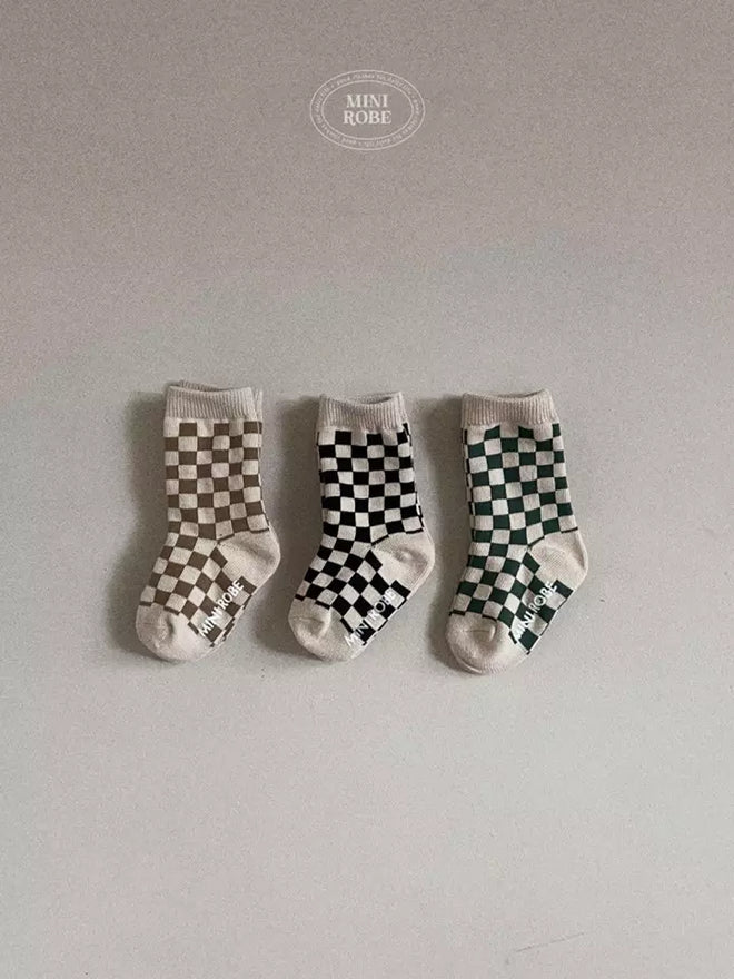 Checker Board Socks