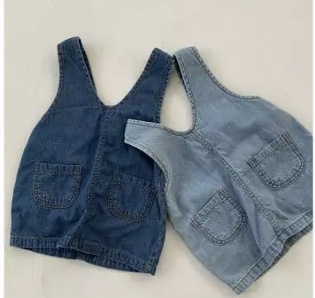 Denim One-piece