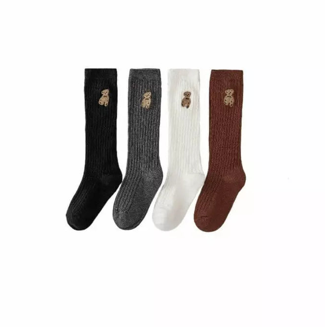 Black Bear Knee Socks
