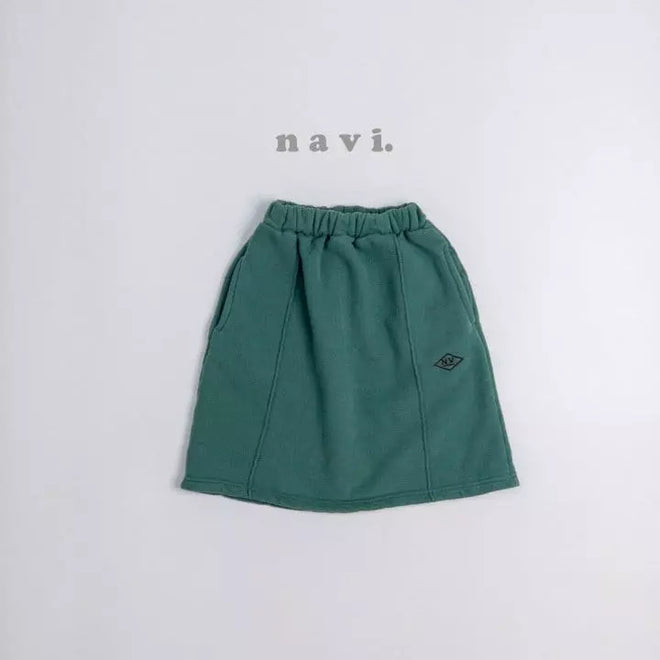 Green Sweat Skirt