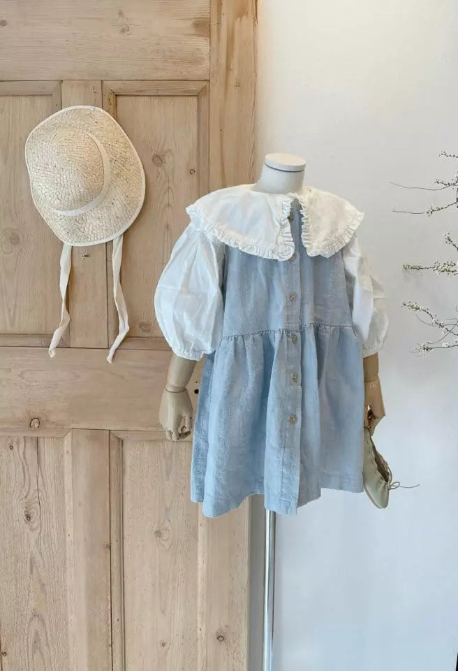 Light Blue Sleeveless Jumper