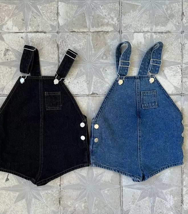 Black Short overall
