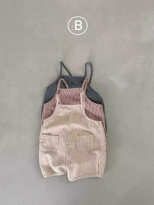 Red Striped Piping Bodysuit