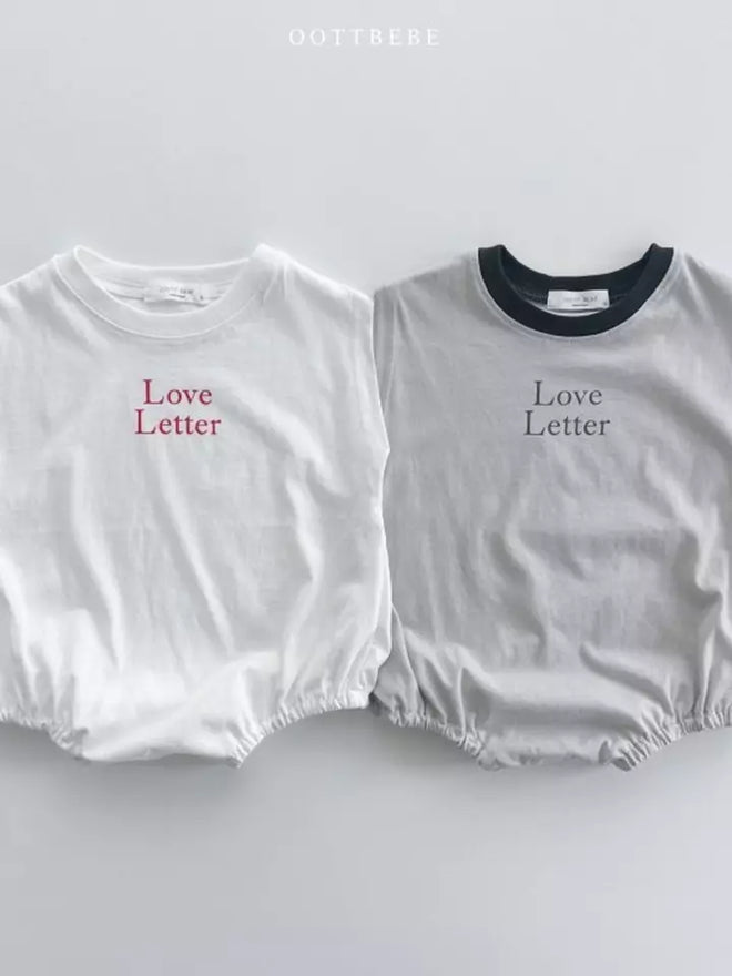 Ivory Love Letter Bodysuit