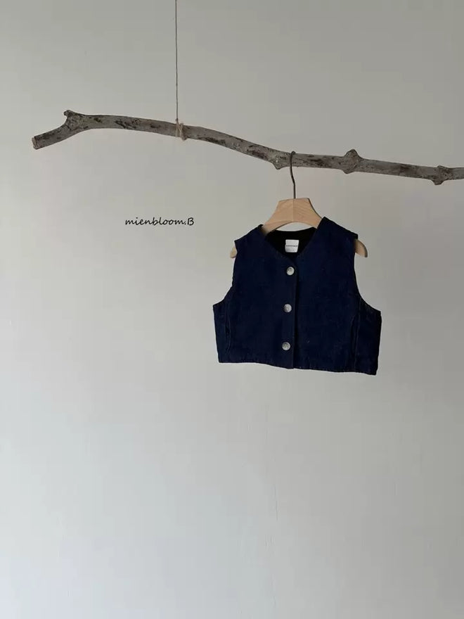 Bebe Denim Vest