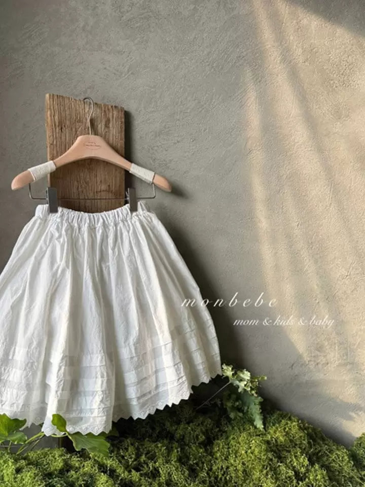 Pintuck Skirt
