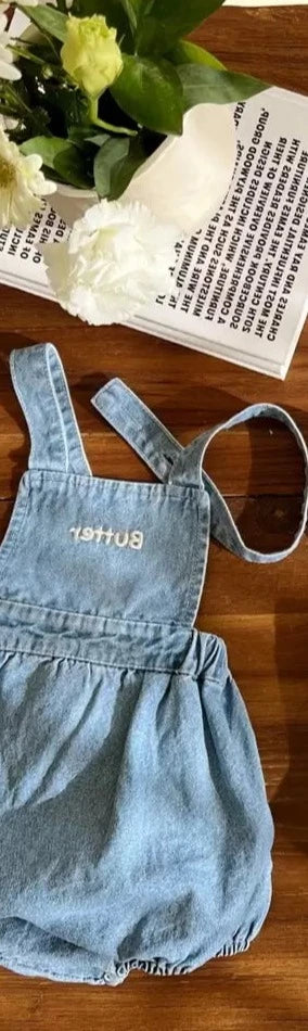 Butter Dungarees Bloomers - Denim