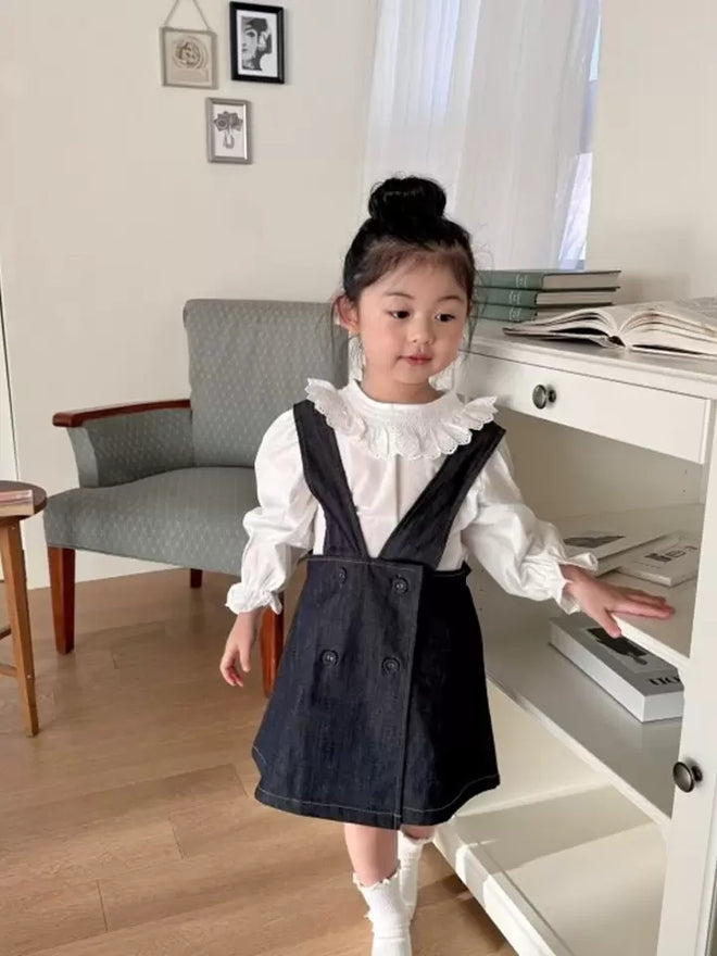 Anne Dungarees Skirt