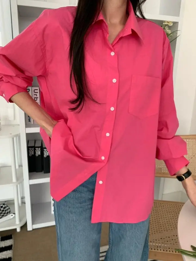 Button Shirt - Pink