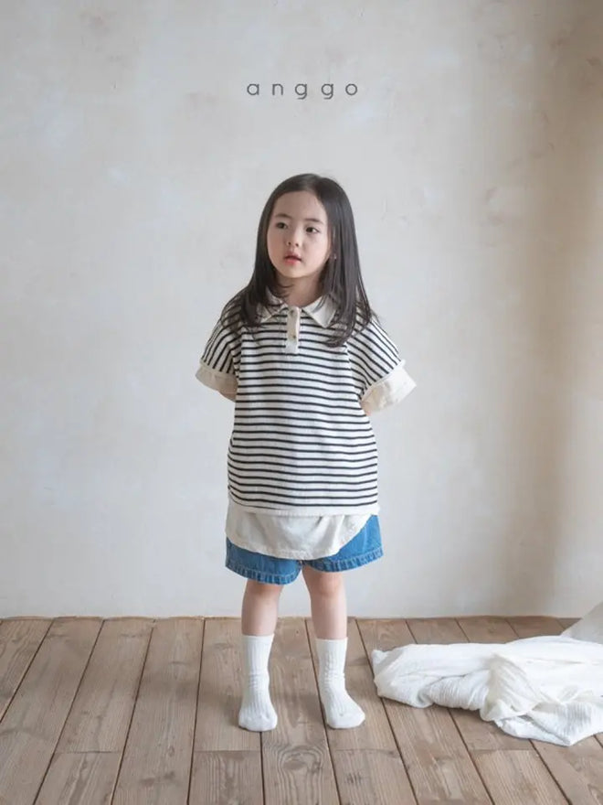 Kitkat Collar Tee