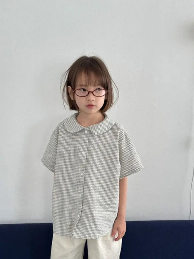Check Shirt - Black