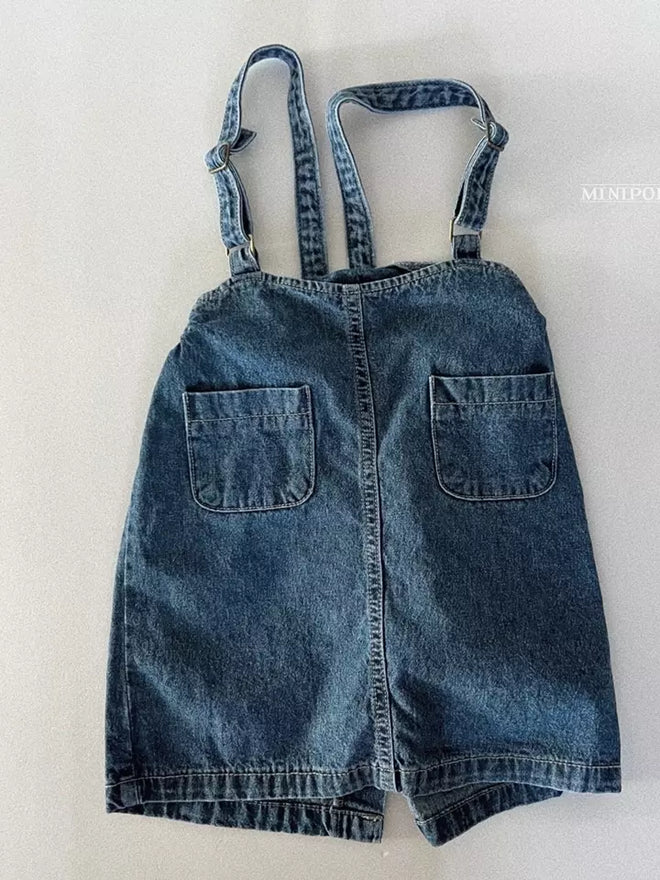 Denim Suspender Jumper