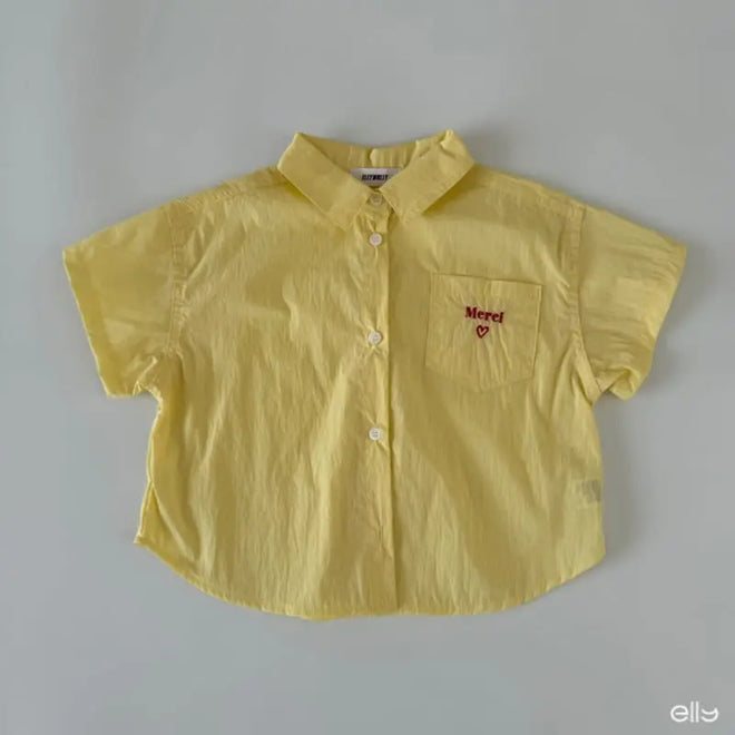 Cream Crunch Shirt - Yellow