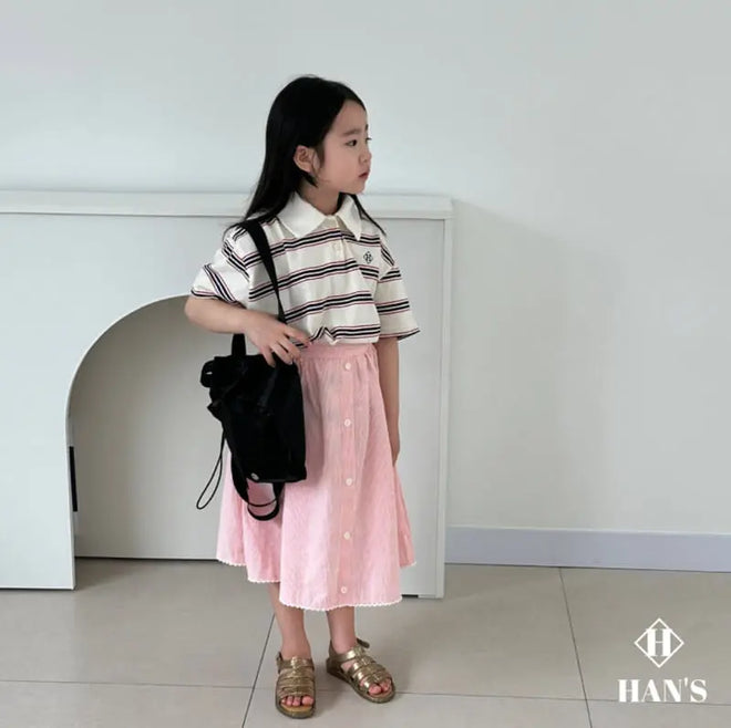 Collar ST Tee - Cream