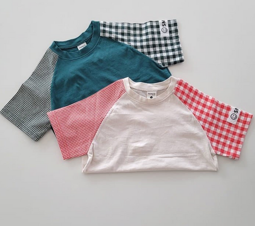 Checked Sleeves - Green