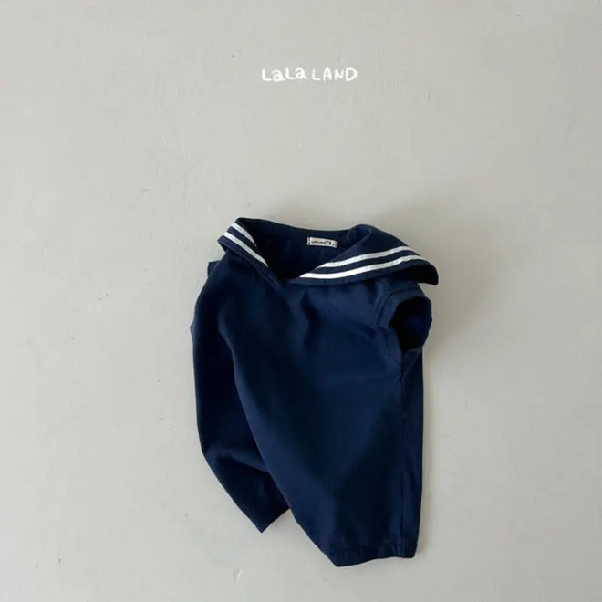 Bebe Sailor Body Suit - Navy