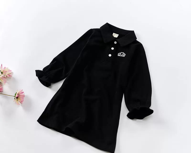Crown Dress - Black