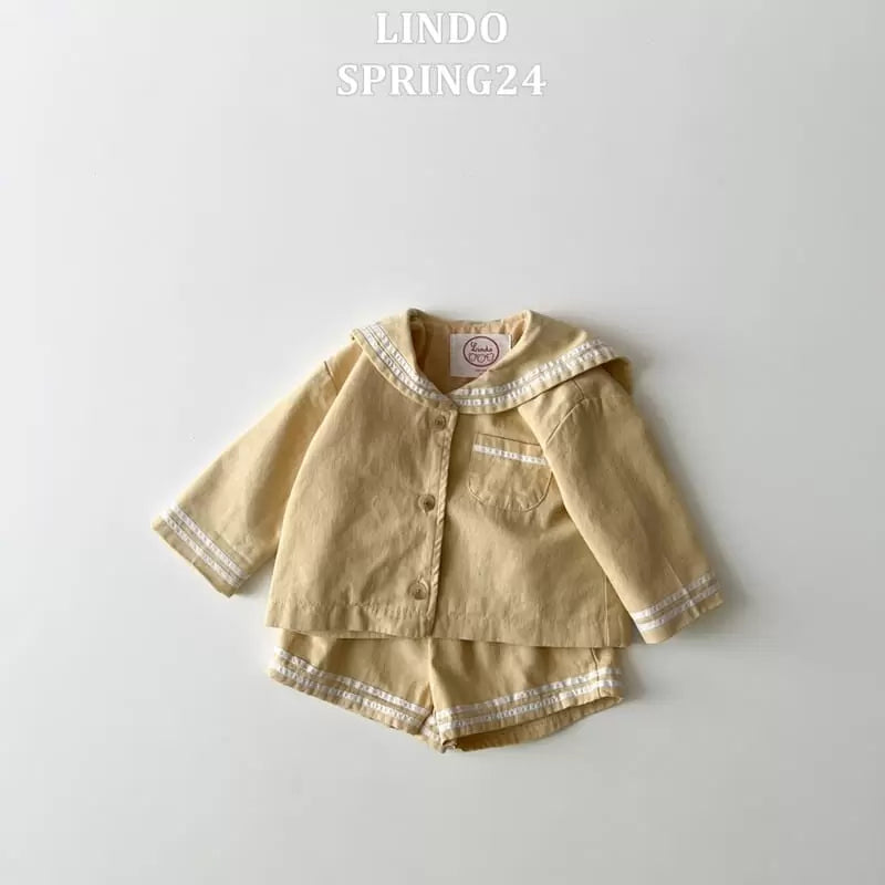 School Top Bottom Set - Yellow