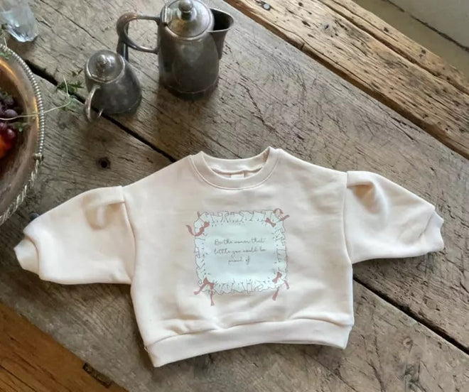 Ribbon Sweatshirt