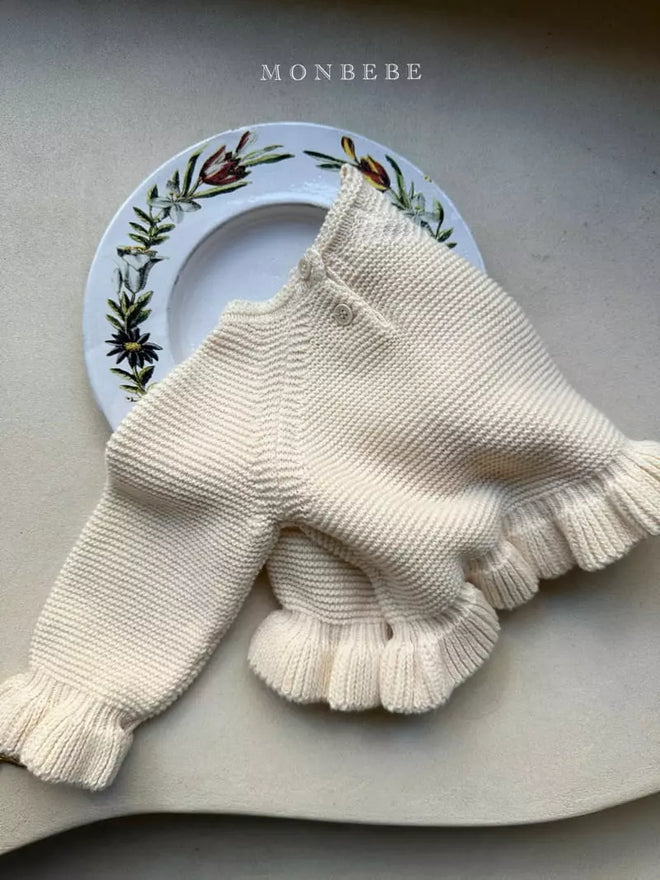 Ivory Knit Pullover