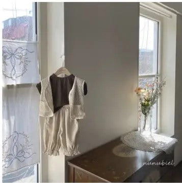 Net Vest - Cream