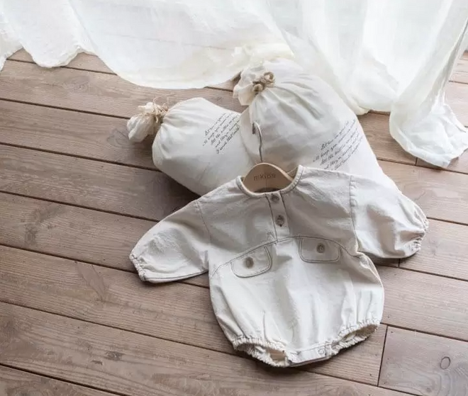Stitched Body Suit - Cream