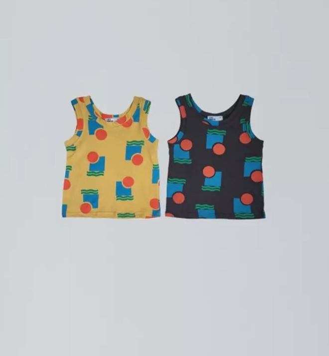 Sunset Sleeveless - Dark Gray