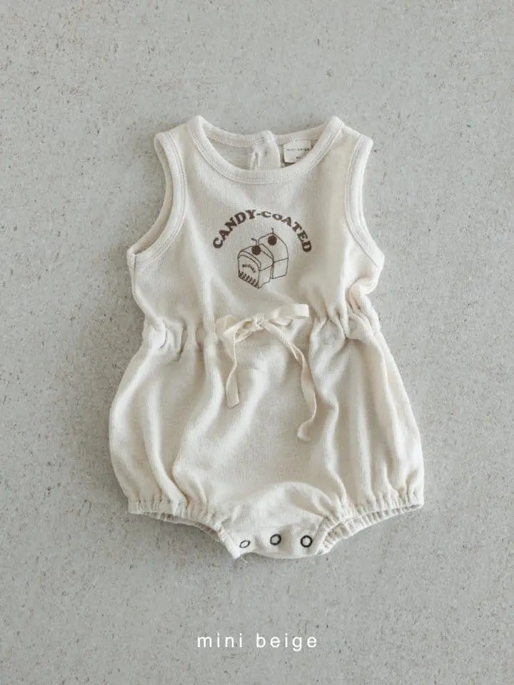String Body Suit - Melange