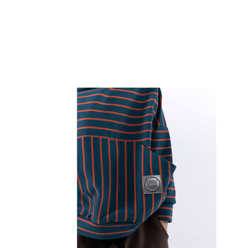 Maybe4Baby Oversized striped hoodie